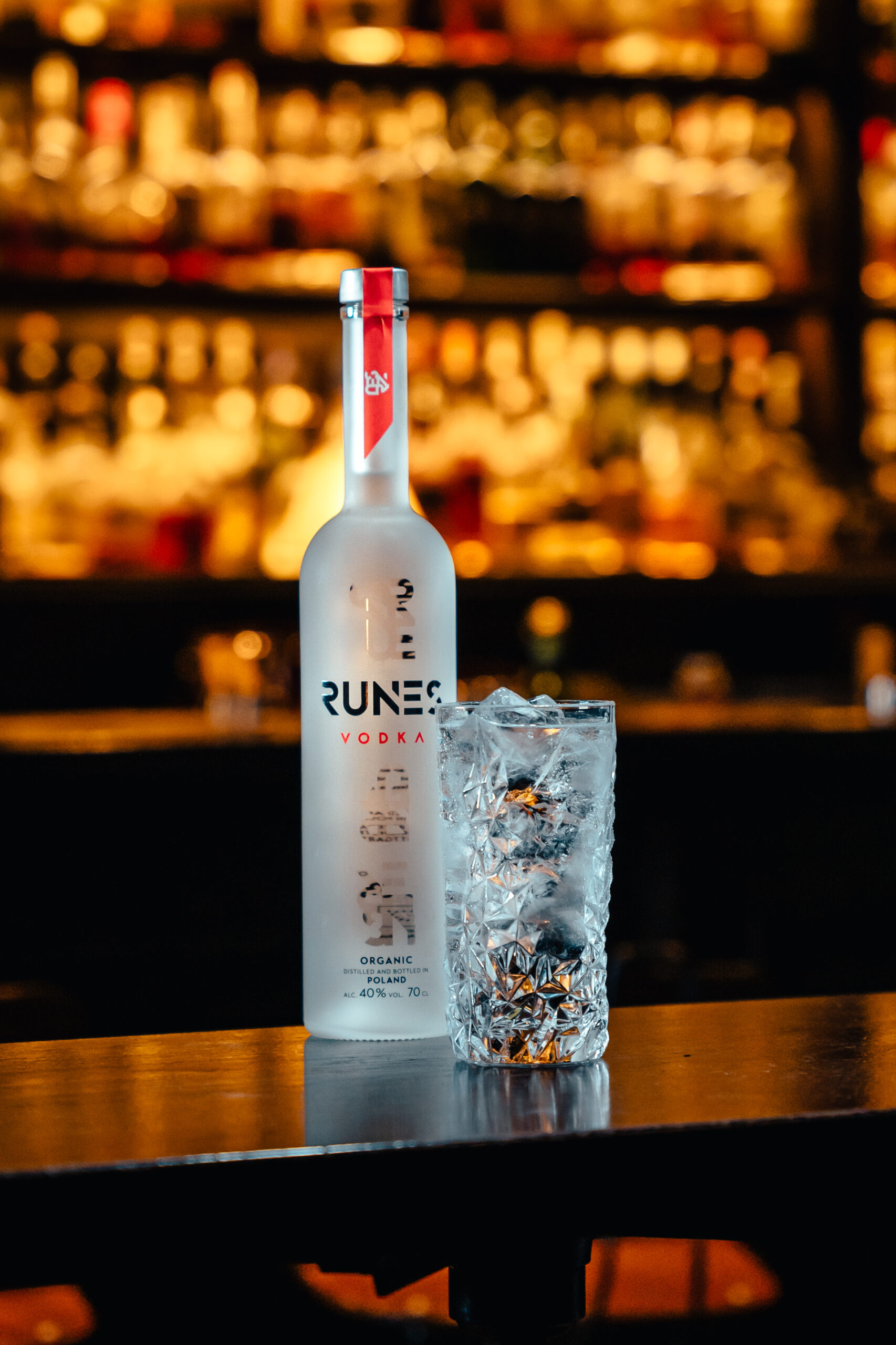 RUNES Vodka Soda is a real classic on the drinks menu. As a classic, the drink is available everywhere and mixed quickly. 